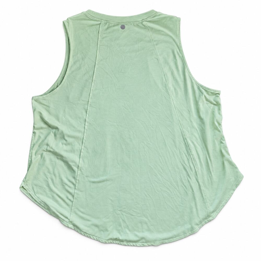 Yogalicious Women’s XL Lime Green Sleeveless Athletic Tunic Top
